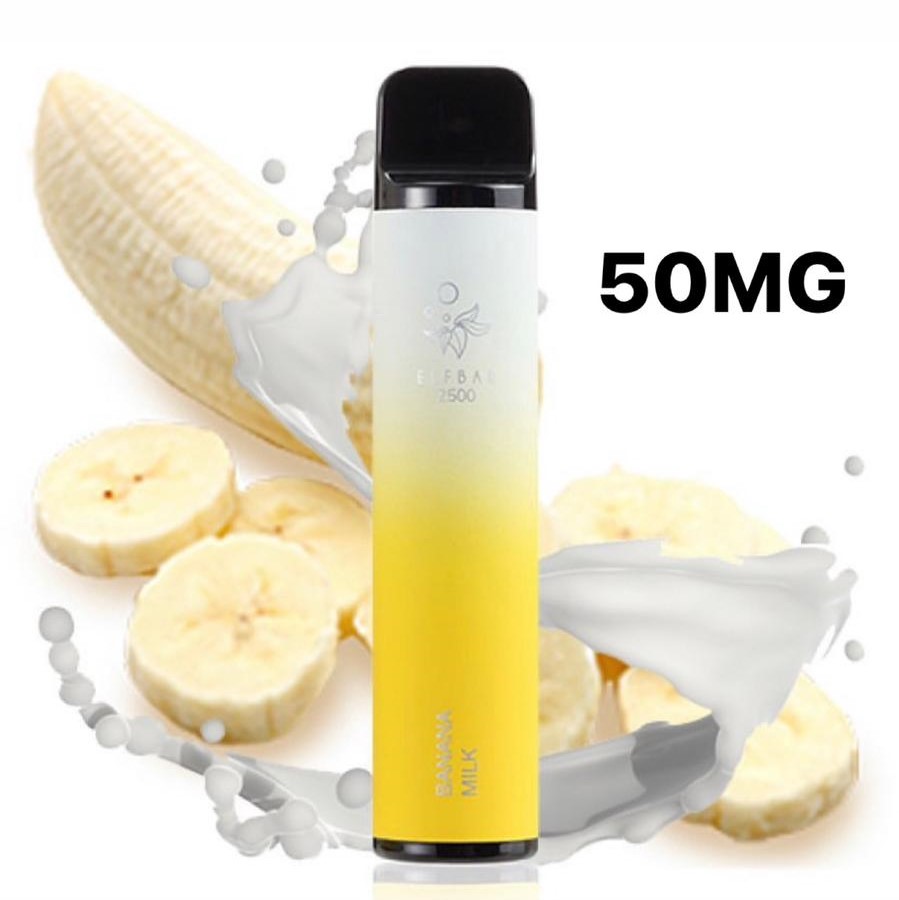 Elfbar 2500 Banana Milk 50 MG Nicotine