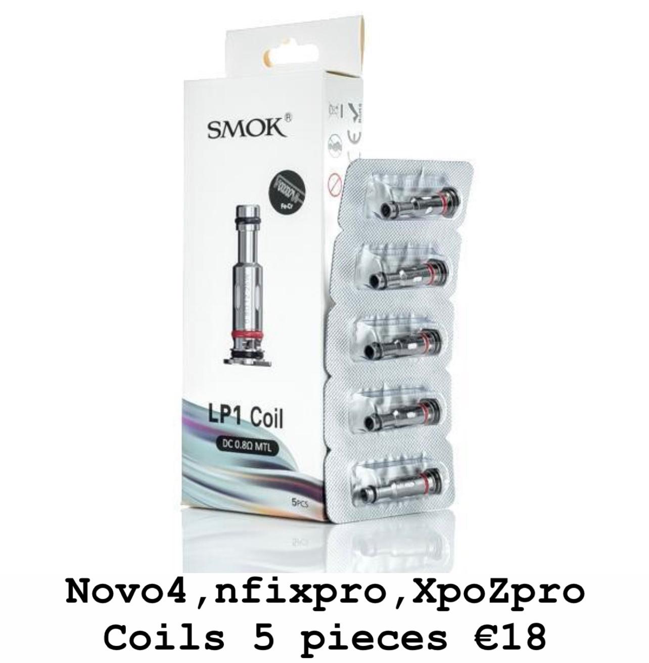 Novo 4, NFixPro, XpoZPro Coils 