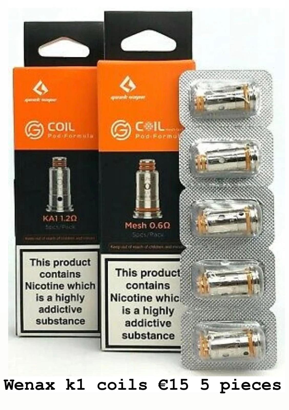 Wenax K1 Coils 5 Pieces