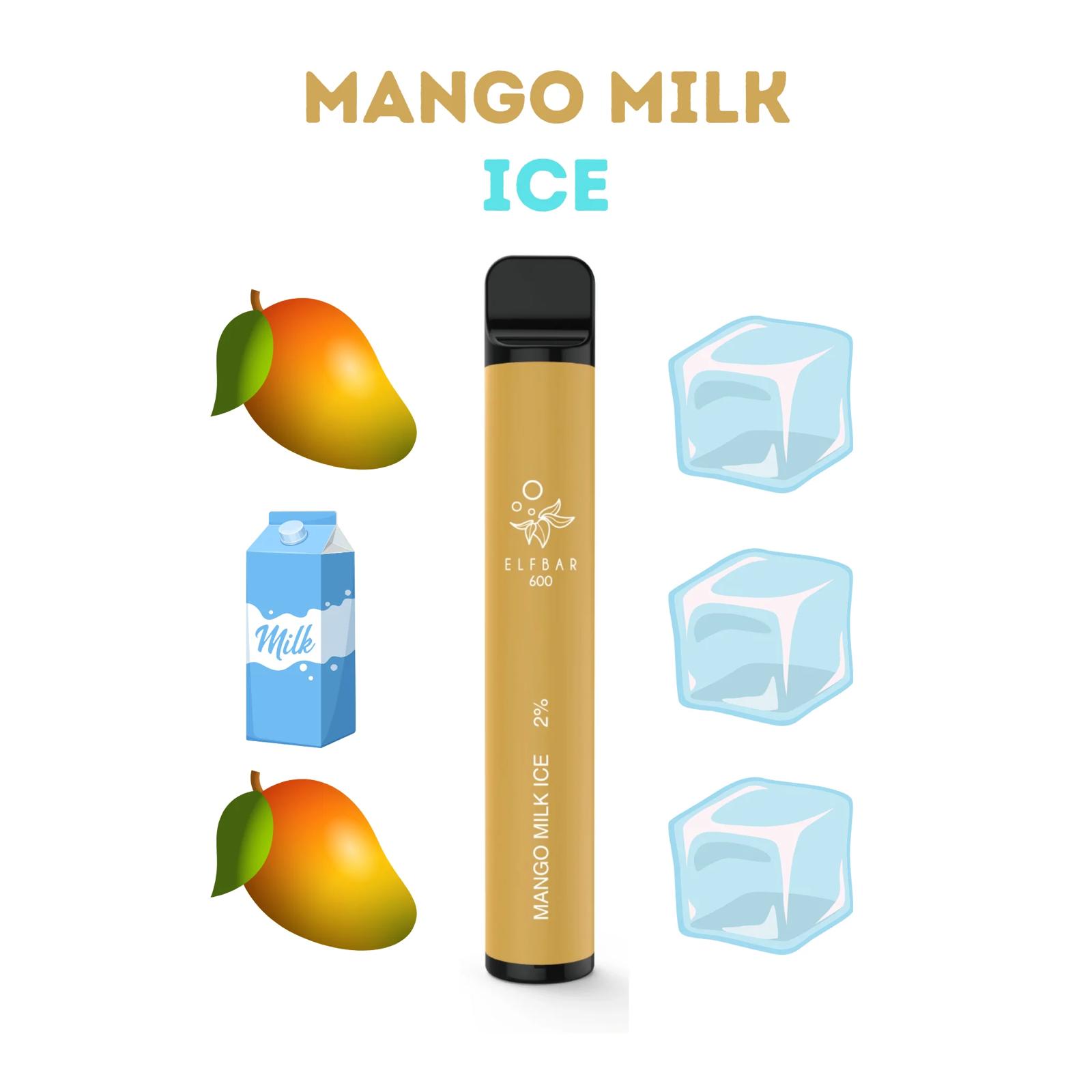 Mango Milk Ice 600 